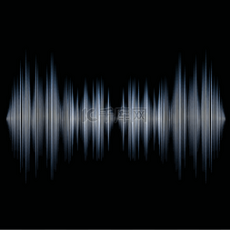 录音声波图片_声波科技感