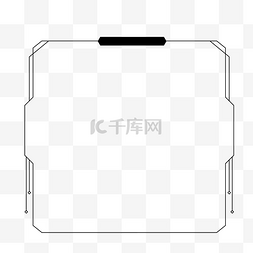 科技边框图片_科技感边框