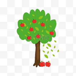 红彤彤图片_svg收获季红彤彤的苹果树