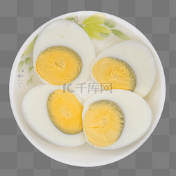 盘子白盘子图片_早餐白煮蛋