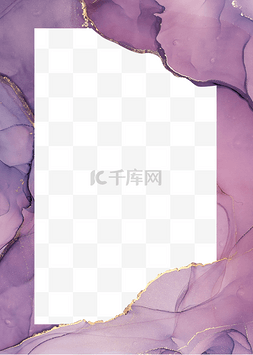 渐变大理石图片_紫色大理石邀请函边框