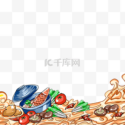 番茄鱼鱼图片_国潮美食食物菜品