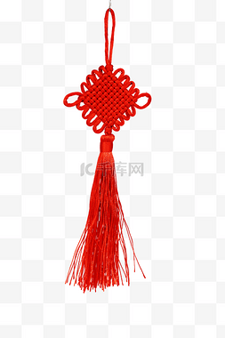 白色中国结边框图片_大红中国结 传统的 传统节日