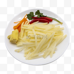 土豆丝蔬菜食材