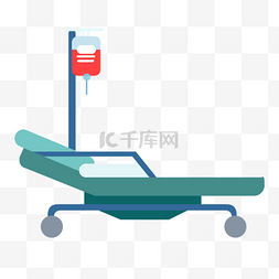 病床图片_医疗健康急诊病床