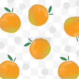 水果橘子背景