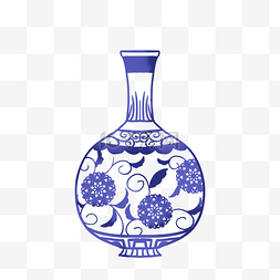 青花瓷瓷器花瓶