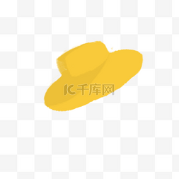 卡通黄色遮阳帽下载
