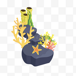 海底植物装饰下载