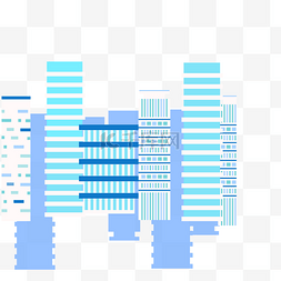 楼盘高楼大厦图片_时尚的建筑物免抠图