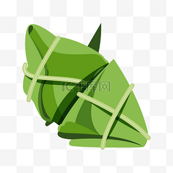 绿色端午节粽子