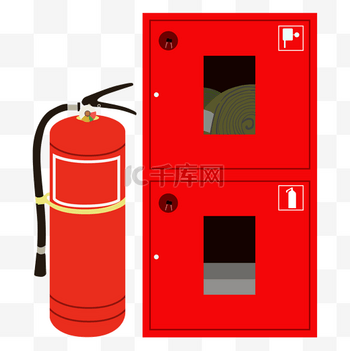 消防宣传日灭火器