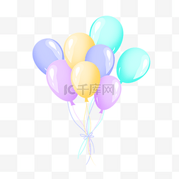 节日庆典彩色气球