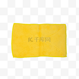 黄色生活毛巾