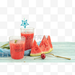 西瓜汁图片_餐饮美味水果西瓜汁