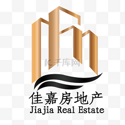 黄色建筑LOGO