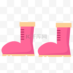 粉色鞋子图片_冬天粉色鞋子