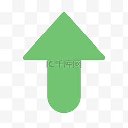 绿色几何扁平图片_绿色几何上传按钮元素