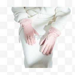 保暖的手套图片_女士时尚优雅好看的手套
