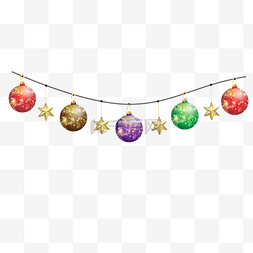 圣诞节圣诞球挂饰装饰
