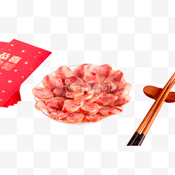 中餐年货美食香肠新年腌肉过年春