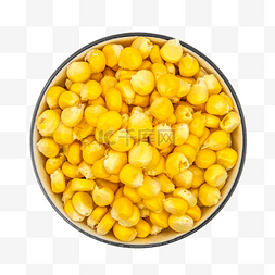 碗里黄色玉米粒