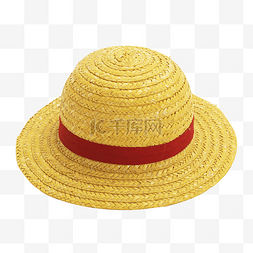 黄色的草帽