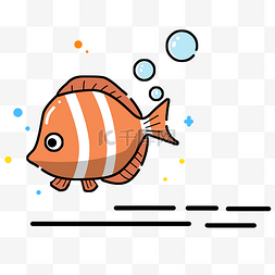 海洋生物金鱼
