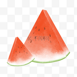 水果茶logo图片_夏日水彩水果西瓜夏天