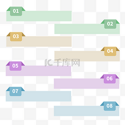 目录数字图片_项目符号数字编号图标