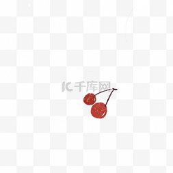 红色的樱桃免抠图