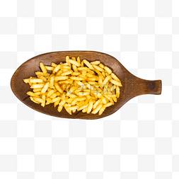 勺子黄色图片_一勺子黄色零食