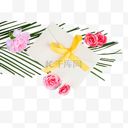 妇女节信件图片_信封花朵花卉