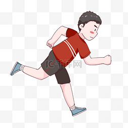 跑步sport图片_快跑跑步的男孩