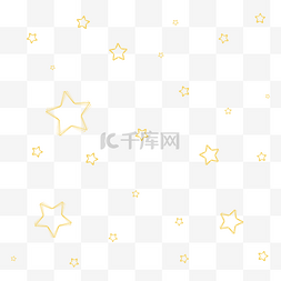 星星连线图片_金色星星线稿涂鸦底纹