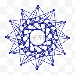 创意科技不规则图形