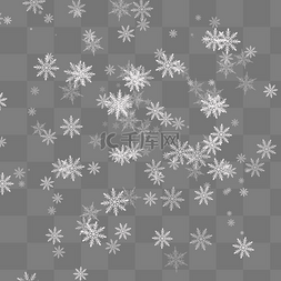 雪图片_冬季飘落雪花