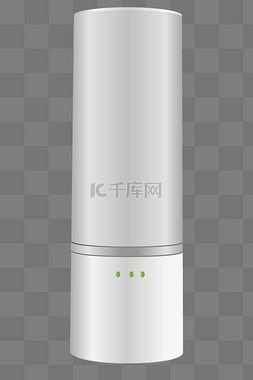 白色加湿器图片_白色图案加湿器插图