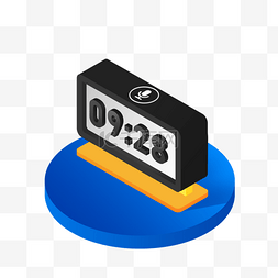 时间主题微立体icon