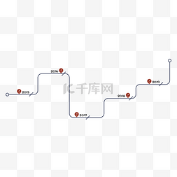 简约商务时间轴