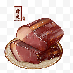 腊肉分装图片_冬季腊肉美食