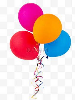 漂浮元素节日气球图片_漂浮彩色气球