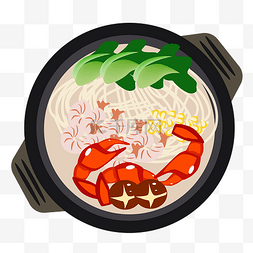 小吃面条卡通食物图片_小吃面条卡通插画