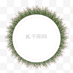 植物绿色免费下载图片_c4d立体小花文字框免费下载