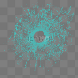 裂痕图片_碎玻璃特效png免扣
