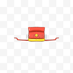红色状元帽官帽