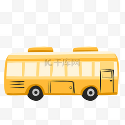 双层小巴士图片_卡通巴士