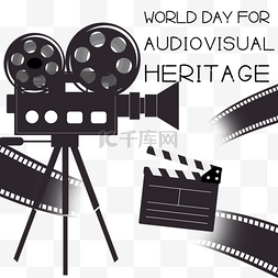 world图片_world day for audiovisual heritage复古放