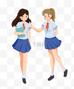 水手服高中女生教室图片_青春校园少女