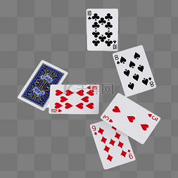 扑克牌纸牌矢量图图片_打扑克扑克牌
